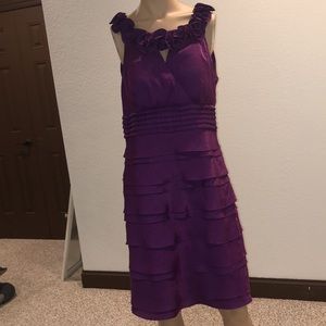 Sangria Purple Dress Size 14